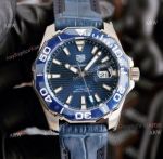 Copy Tag Heuer Aquaracer Blue Face 43mm Watch Automatic Good Quality